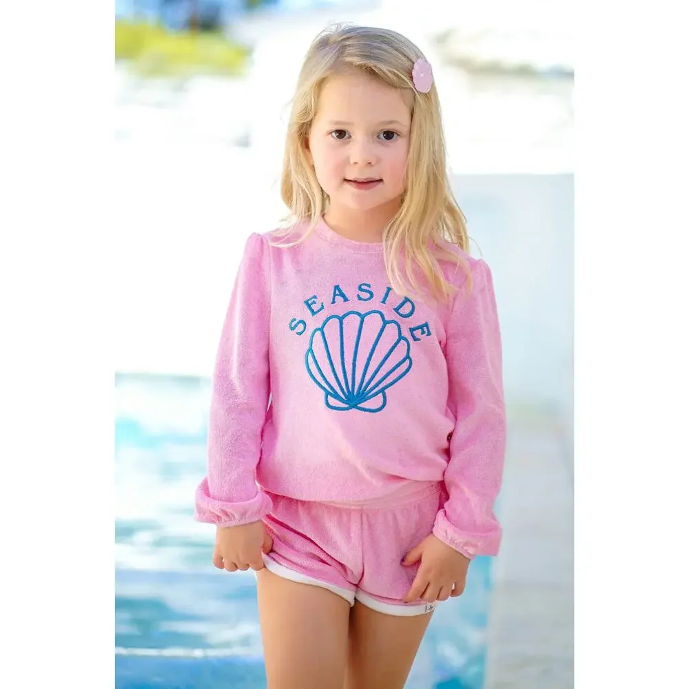 Love & Grow Seaside Embroidered Terry Set Size 7